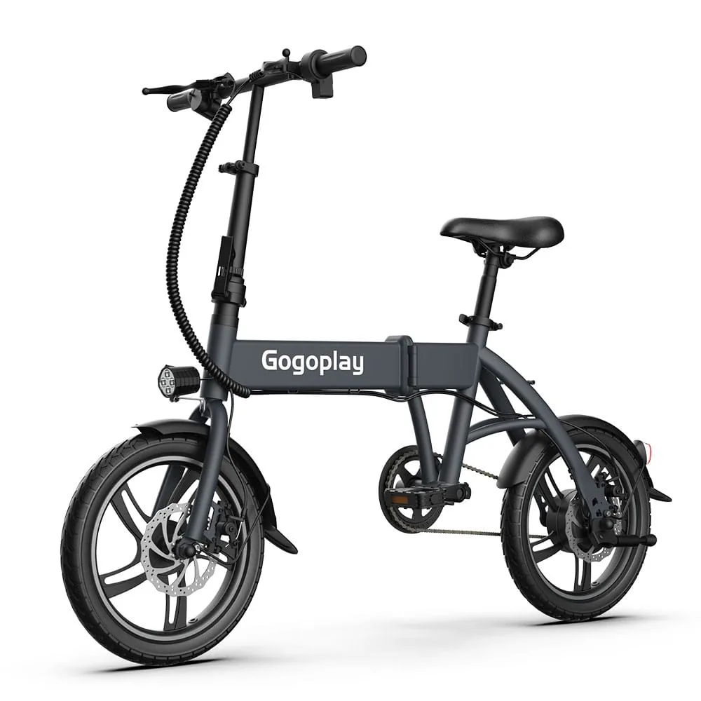 GoGoPlay Bike F1, Electric Bicycle, E-Bike, Urban Commuter Bike, Foldable E-Bike, High-Quality Steel Frame, Portable Bicycle, Eco-Friendly Bike, Urban Cycling, Battery-Powered Bike, Efficient Urban Transport, City E-Bike, Durable Steel Bike, Daily Commuter Bicycle, Advanced Braking System, Mechanical Disc Brakes, Safety Features, Power-Off Functionality, Robust Design E-Bike, Reliable Electric Bike, Folding Electric Bike, Space-Saving Bike, Commuter-Friendly Bicycle, Low Maintenance E-Bike, 36V Wheel Hub Motor, Removable Battery, 7.8AH Battery, Long-Range Electric Bike, Affordable Electric Bicycle, Easy-to-Use E-Bike, Modern City Bike, Reliable Urban E-Bike, Pedal Assistance, Throttle Mode, Integrated Display, LED Battery Indicator, Compact Electric Bicycle, Practical City Bike, Urban Mobility Solution, Streamlined E-Bike Design, Eco-Conscious Transportation, Sturdy Urban Bicycle, Customizable E-Bike, Electric Urban Cycling, Contemporary Bike Design, Green Transportation, Eco-Friendly Commute, Innovative Cycling Solution, Smart Bicycle Technology, Green City Bike