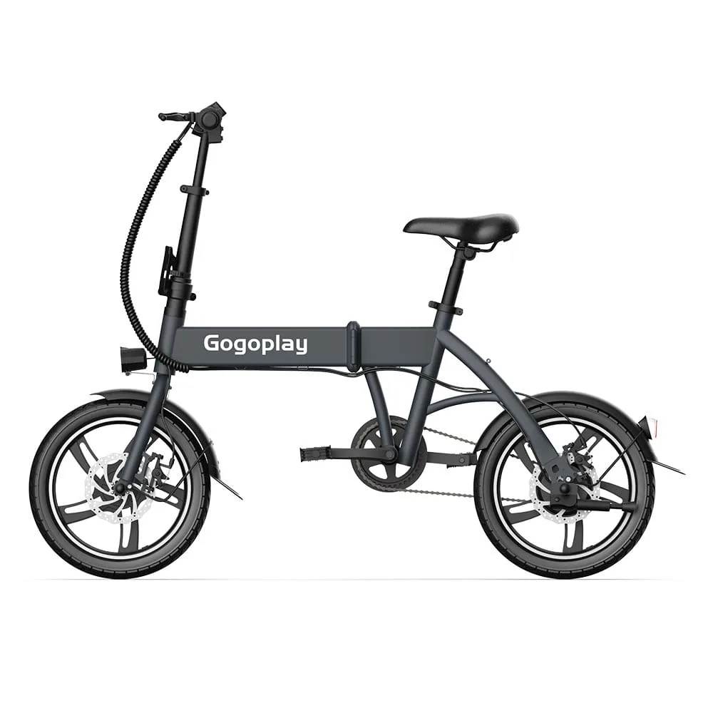 GoGoPlay Bike F1, Electric Bicycle, E-Bike, Urban Commuter Bike, Foldable E-Bike, High-Quality Steel Frame, Portable Bicycle, Eco-Friendly Bike, Urban Cycling, Battery-Powered Bike, Efficient Urban Transport, City E-Bike, Durable Steel Bike, Daily Commuter Bicycle, Advanced Braking System, Mechanical Disc Brakes, Safety Features, Power-Off Functionality, Robust Design E-Bike, Reliable Electric Bike, Folding Electric Bike, Space-Saving Bike, Commuter-Friendly Bicycle, Low Maintenance E-Bike, 36V Wheel Hub Motor, Removable Battery, 7.8AH Battery, Long-Range Electric Bike, Affordable Electric Bicycle, Easy-to-Use E-Bike, Modern City Bike, Reliable Urban E-Bike, Pedal Assistance, Throttle Mode, Integrated Display, LED Battery Indicator, Compact Electric Bicycle, Practical City Bike, Urban Mobility Solution, Streamlined E-Bike Design, Eco-Conscious Transportation, Sturdy Urban Bicycle, Customizable E-Bike, Electric Urban Cycling, Contemporary Bike Design, Green Transportation, Eco-Friendly Commute, Innovative Cycling Solution, Smart Bicycle Technology, Green City Bike